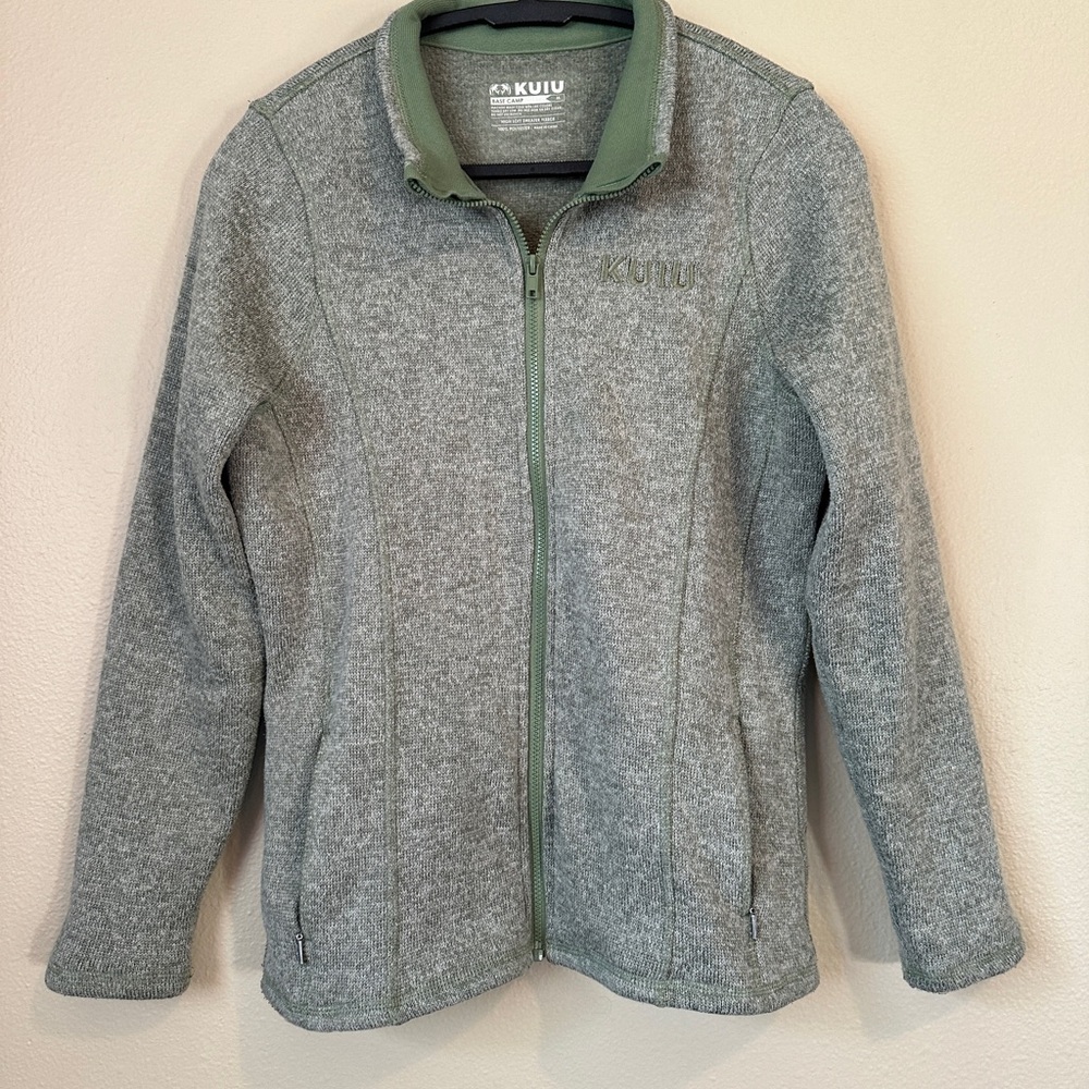 KUIU Women's Base Camp Full Zip Sweater